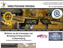 Tablet Screenshot of bowling-sheerenberg.nl